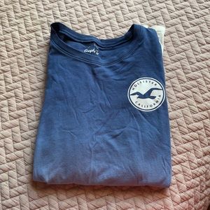 Hollister long sleeve ombré shirt